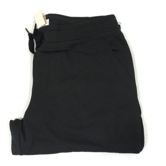 NWT VS‎ PINK EVERYDAY LOUNGE SKINNY JOGGER SWEATPANTS BLACK/RAINBOW LOGO PRINT - Picture 11 of 14